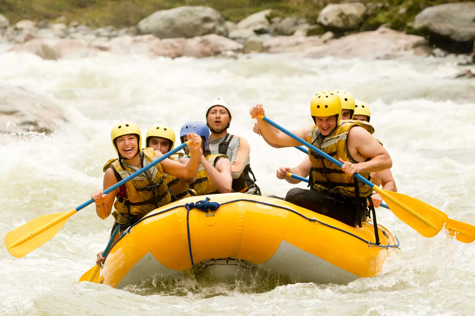 white water rafting