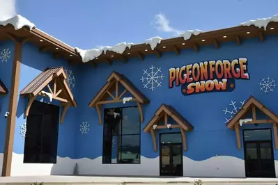 pigeon forge snow