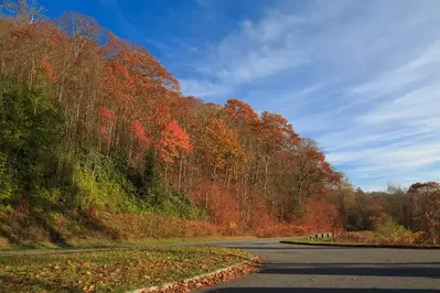 newfound gap road in the smokies