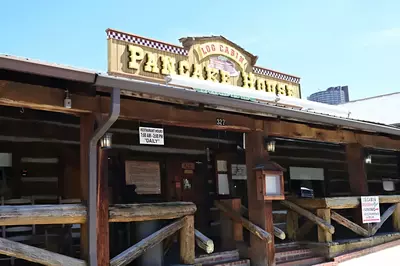 Log Cabin Pancake House in Gatlinburg
