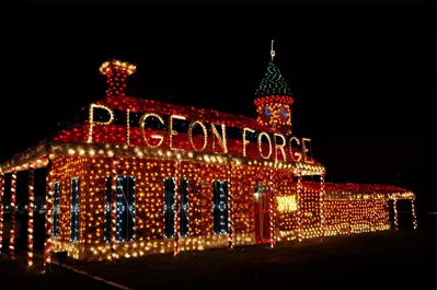 pigeon forge light display