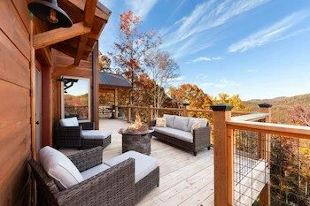 cabin porch