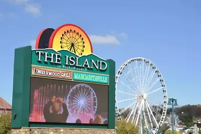 Island in Pigeon Forge