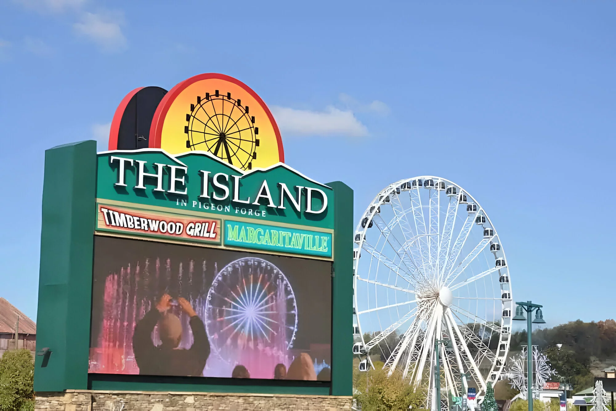 Island Sign Pigeon Forge