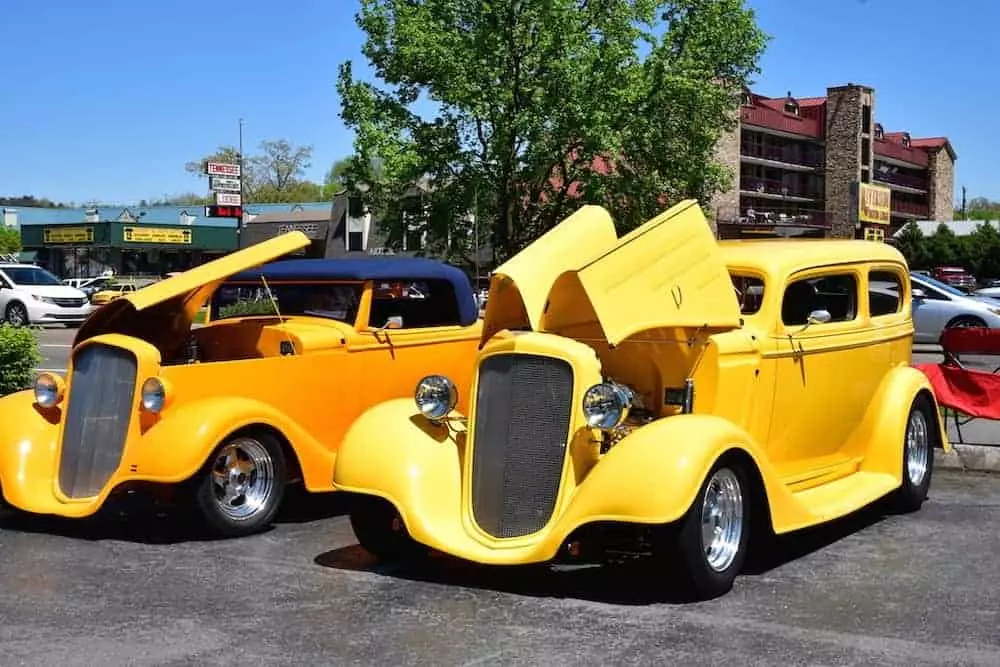 yellow cars