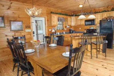 cabin kitchen