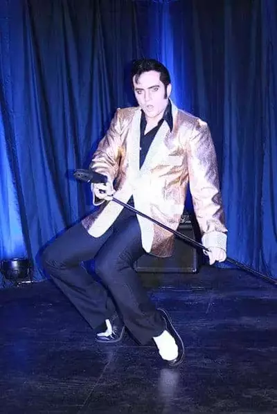 elvis impersonator