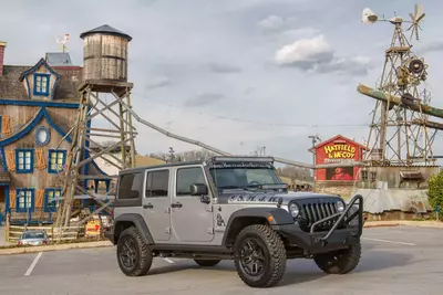 gray jeep hatfield and mccoy