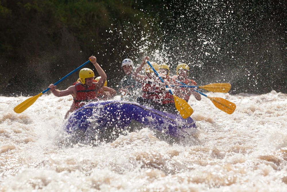 whitewater rafting