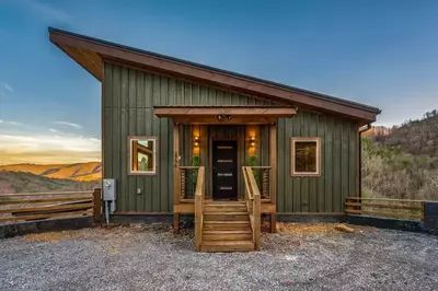 1 bedroom honeymoon cabin smoky mountains