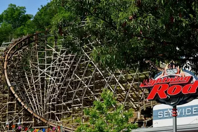 lightning rod at Dollywood