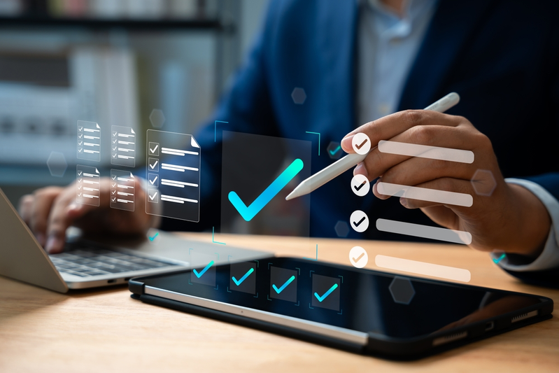 man with a business plan