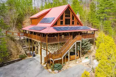 exterior of summit cabin