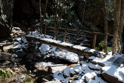 Alum Cave Trail winter