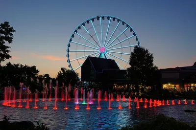 The Island in Pigeon Forge evening