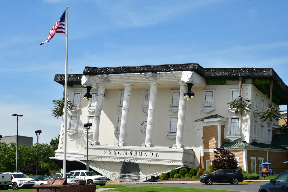 wonderworks is included with Summit's free Gatlinburg attractions tickets