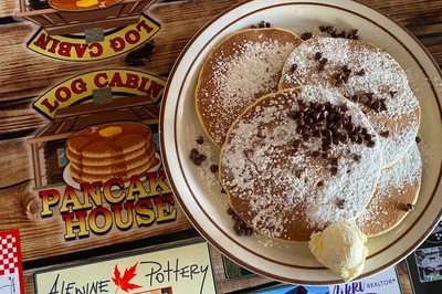 Log Cabin Pancake House pancakes