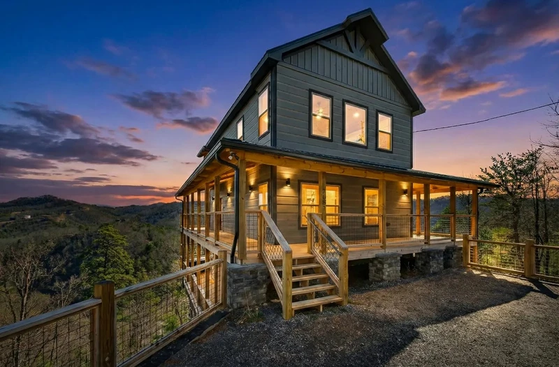 JERNE to the Top Smoky Mountain cabin