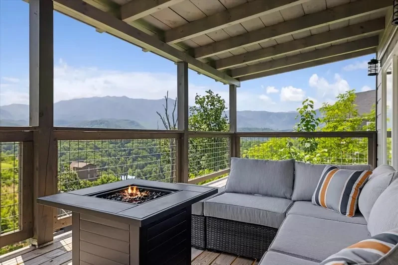 gatlinburg cabins with mountain views