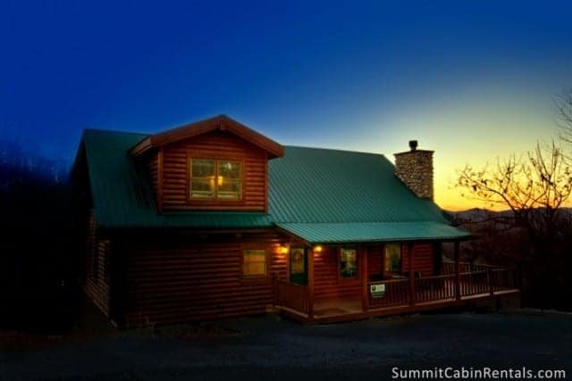 Appalachian Sunset Cabin Rental Summit Cabin Rentals