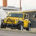 yellow jeep titanic museum