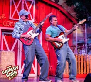 comedy barn guitar players