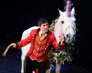 darren romano with unicorn