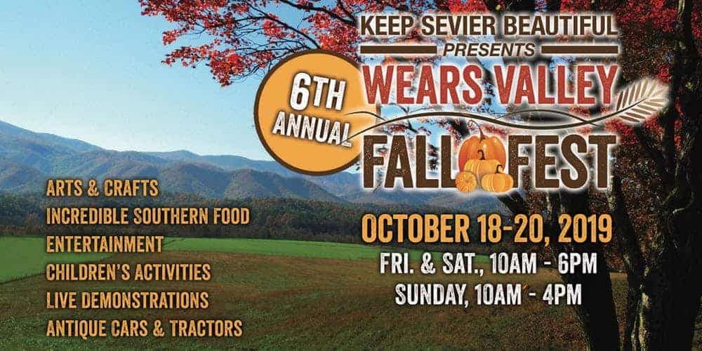 wears valley fall fest banner