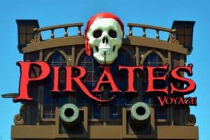 pirates voyage sign
