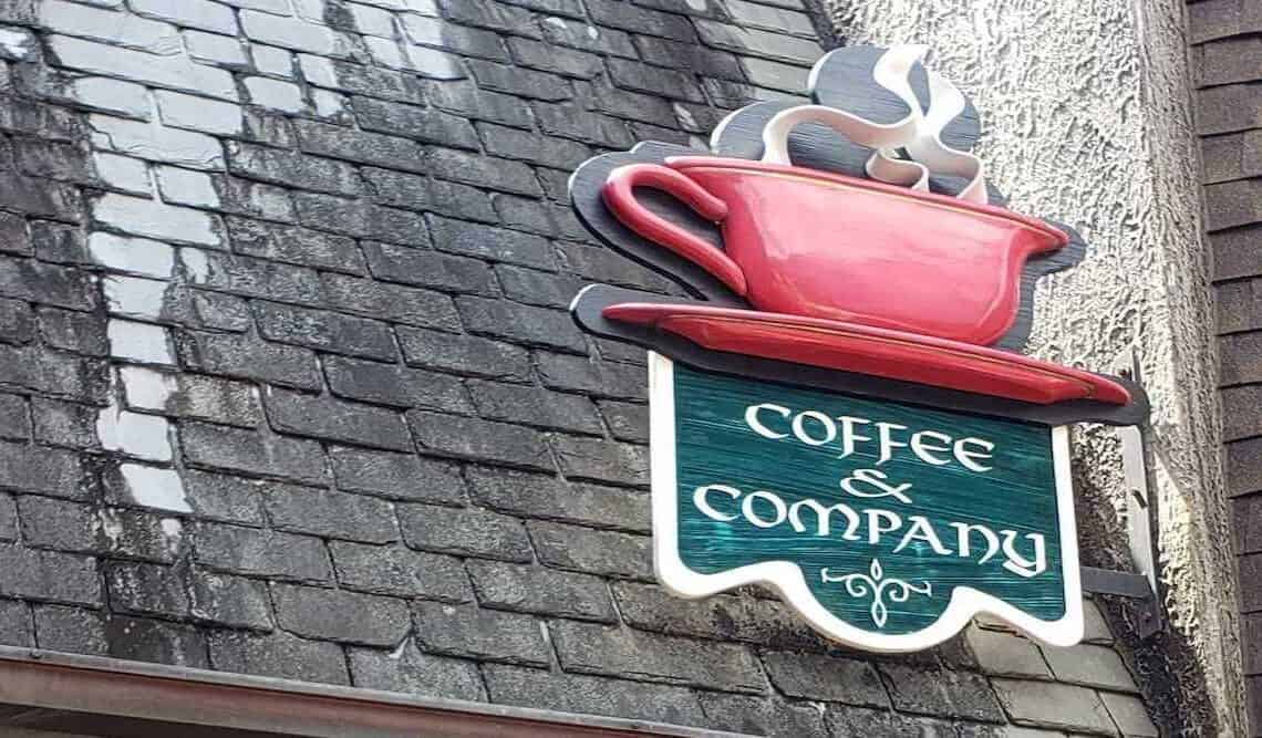 coffee and company sign