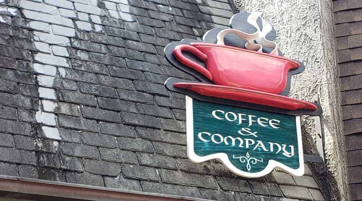 coffee and company sign